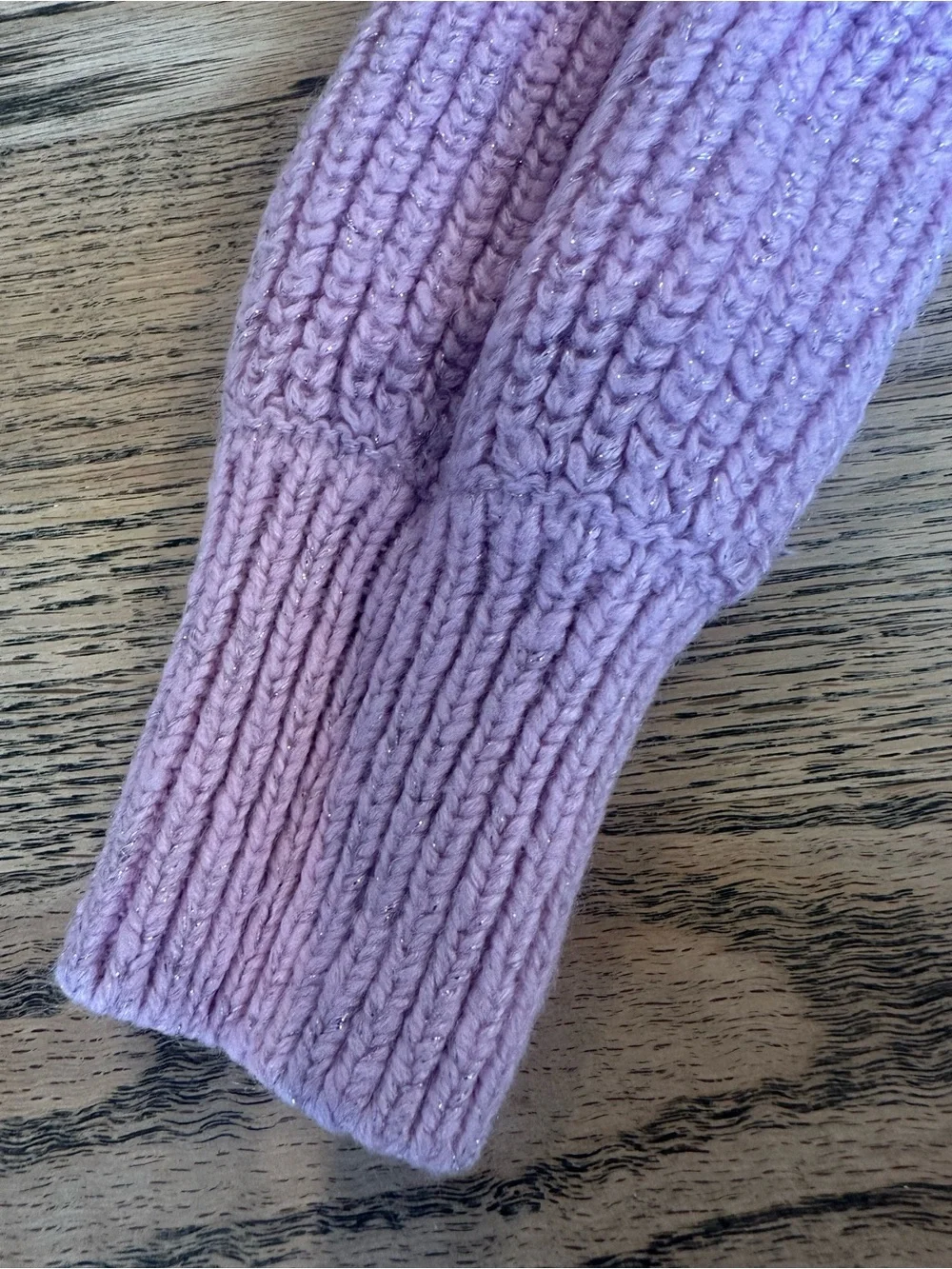 Oshkosh Lilac Knit Crewneck Sweater Dress